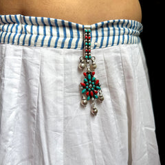 Summertime Multi Stone Waist Key Chain