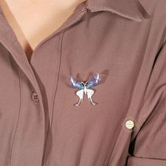Sparkling Fairy Winged Brooch