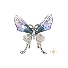 Sparkling Fairy Winged Brooch