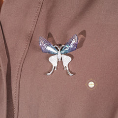Sparkling Fairy Winged Brooch