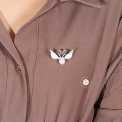 Sparkling Swan Love Brooch