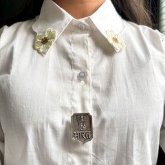 Sterling Silver Bharat Brooch