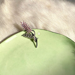 Sterling Silver Sparkling Silver Grace Brooch