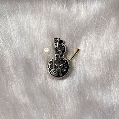 Sterling Sparkling Silver Snow Brooch