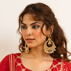 Sterling Silver Dual Tone Nose Pin (Clip On)