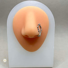 Leaf Clip On Nosepin