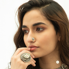 Lotus Nose Pin (Clip On)