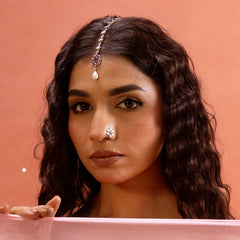 Sterling Silver Flower Nose Pin - Clip On