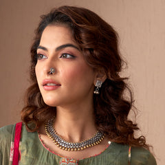 Dual Tone Chatai Necklace