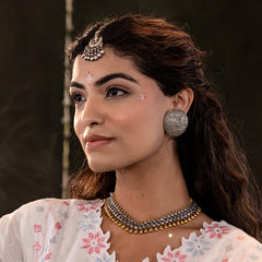 Dual Tone Chatai Necklace