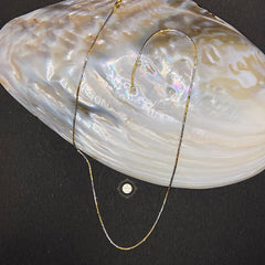 Dual Tone Silver Chain