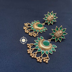 Utsav Lakshmi Chaand Meenakari Earring