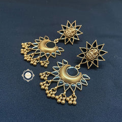 Utsav Lakshmi Chaand Meenakari Earring