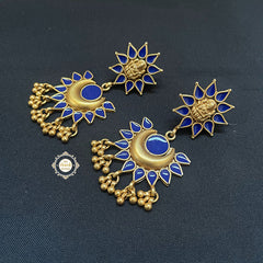 Utsav Lakshmi Chaand Meenakari Earring