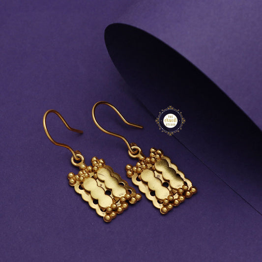 Full Gold Lightweight Rawa Earring