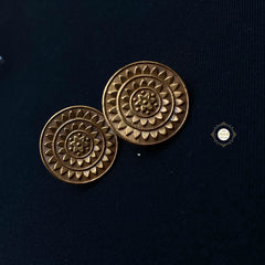 Full Gold Everyday Chakra Studs