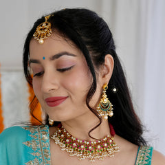 Chaandbali Full Gold Earring