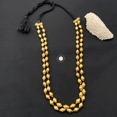 Full Gold Sadabhar Ball Thread Necklace