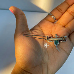 Night Sky Calm Dragonfly Hair Pin
