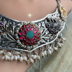 Muhurat Chitai Kundan Necklace