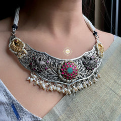 Muhurat Chitai Kundan Necklace