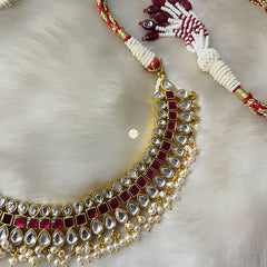 Laal Noor Kundan Necklace