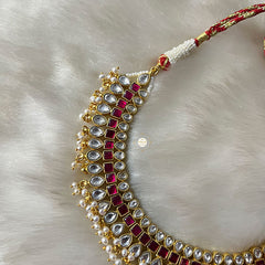Laal Noor Kundan Necklace
