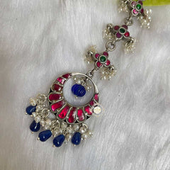 Muhurat Kundan Paradise Maang Tika