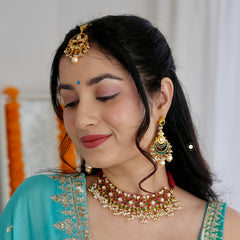 Full Gold Shobha Maangtika