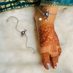 Utsav Paisley Anklet