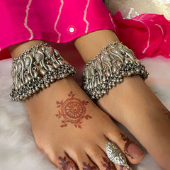 Jashn Parrot Ghungroo Anklet