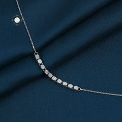 Sparkling Silver Shimmering Grace Anklet (Piece)