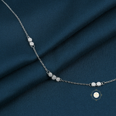 Sparkling Silver Classic Everyday Anklet (Piece)