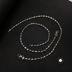 Sterling Silver Plain Anklet