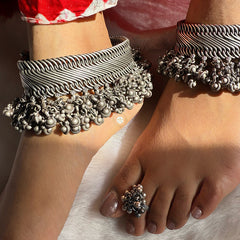 Jashn Braid Ghunghroo Anklet