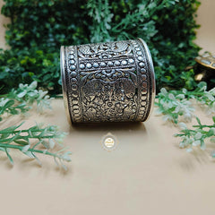 Sterling Silver 925 Fish Chitai Cuff