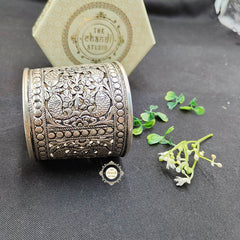 Sterling Silver 925 Fish Chitai Cuff