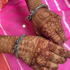 Statement Peacock Kada (Piece)