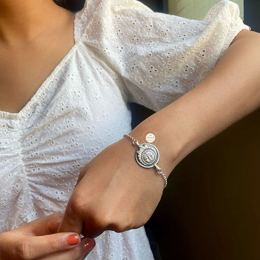 Sterling Silver Surya Bracelet (Piece)