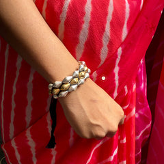 Sadabahar Dholki Bead Bracelet (Piece)