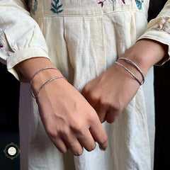 Sterling Silver Classic Everyday Bangle (Piece)