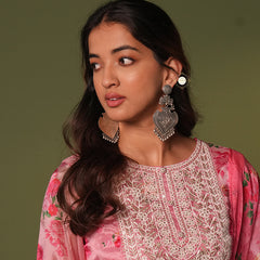 Sterling Silver Bold Layered Earring