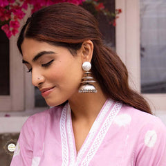 Jashn Hammered Jhumka