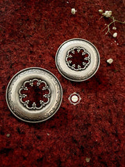 Women Silver Push Back Silver Tops