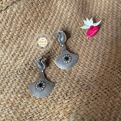 Sterling Silver Dilkash Peacock Bell Earring