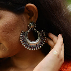 Utsav Chaand Sitara Ruby Chaandbali