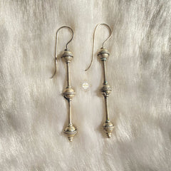 Silver Heritage Dangler Earring