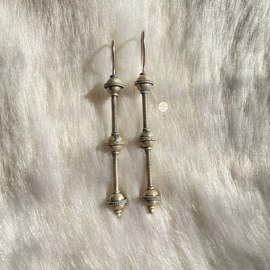 Silver Heritage Dangler Earring