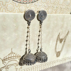 Sterling Silver Riwaayat Jhumki
