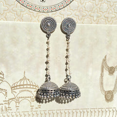 Sterling Silver Riwaayat Jhumki